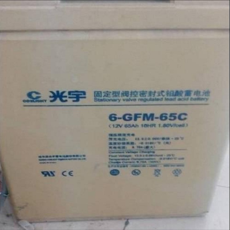光宇蓄电池6-GFM-33 12V33AH产品简介 规格参数 应急蓄电池