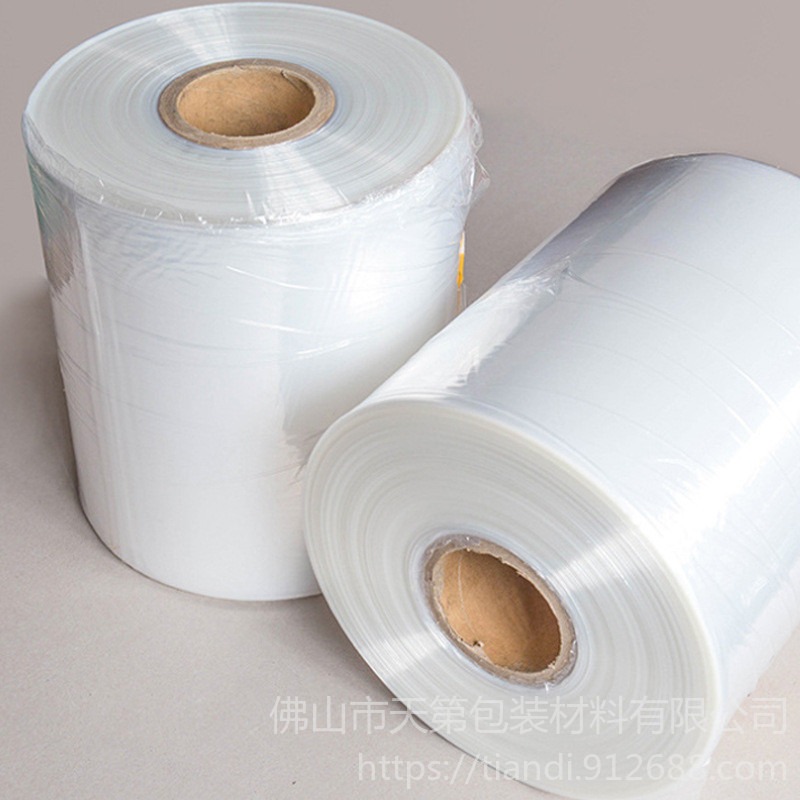天第包装 薄膜厂家 现货定做 PE印刷印字高压加厚筒料 密封真空薄膜图片