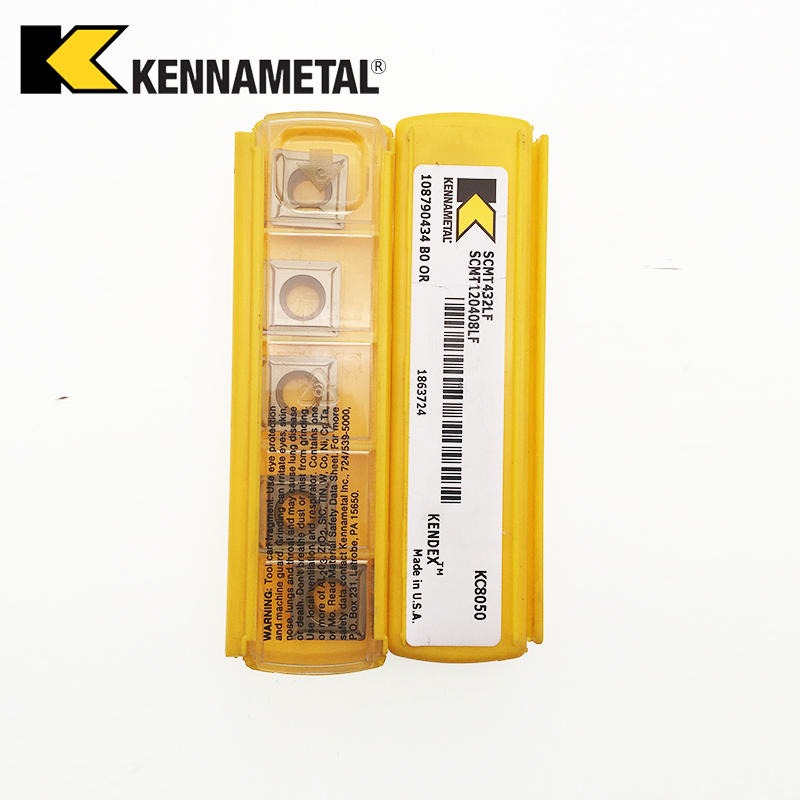 肯纳数控刀片 车削刀片 内孔刀粒SCMT120408LF  KC8050