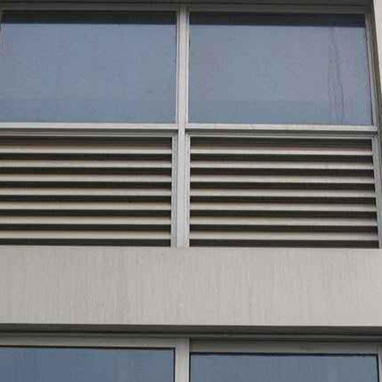 空调外机格栅 空调拆百叶窗 空调外机保护罩 空调格栅 厂家销售 承接百叶窗工程图片