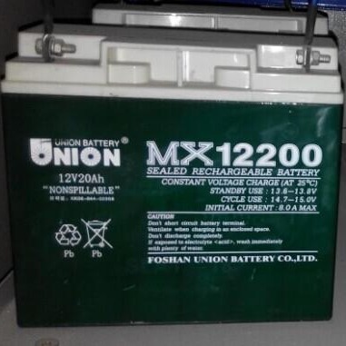友联蓄电池MX12200 友联蓄电池12V20AH 铅酸免维护蓄电池 友联蓄电池图片