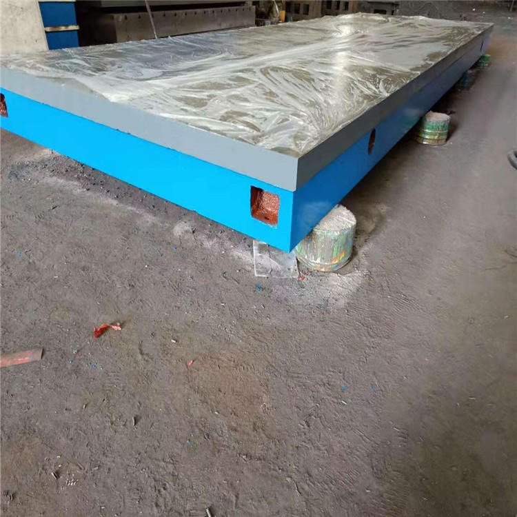 厂家供应检验平台1500x3000 铸铁检验平板操作桌 重型铸铁平台平板