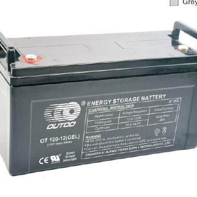 工厂直供 OUTDO蓄电池OT120-12 胶体免维护阀控 奥特多电池 UPS专用电池 风力 电力电瓶 12V90AH