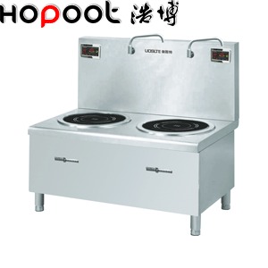 鼎龙电磁矮汤炉 DL-8KW- X2-C双头低汤炉 双头矮汤炉 工厂发货批发零售图片