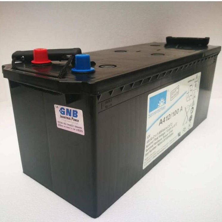 Sonnenschein/德国阳光 A412/100A 12V/100AH 储能用蓄电池 免维护蓄电池 胶体蓄电池