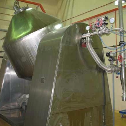 金属粉末真空干燥设备  SZG系列双锥回转真空干燥机  环亚干燥  食品 化工双锥回转干燥机厂家图片