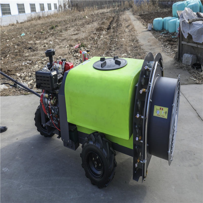 苹果树汽油柴油机 自走式喷洒高压园林农药打药机 三轮式农用喷雾器
