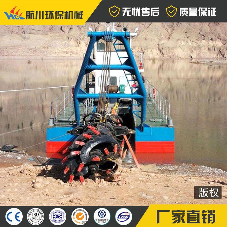 安徽清淤工程绞吸船 大型绞吸挖泥船产量 10寸清淤船价格