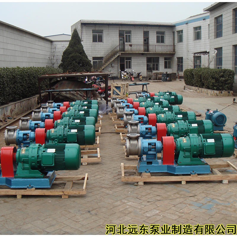 输送聚合树脂液泵流量:20m3/h,压力:0.8Mpa用NYP110-RU-T2-W51高粘度泵图片