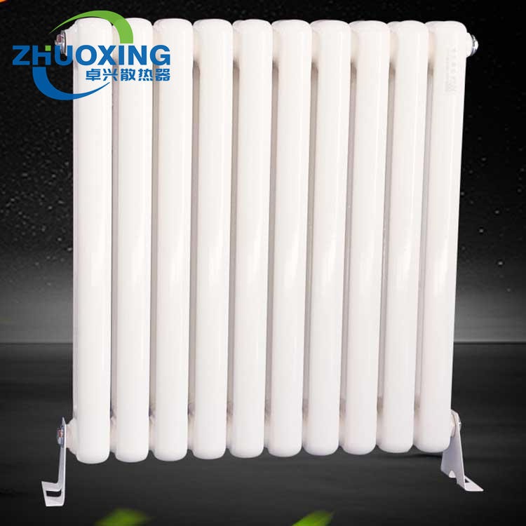 冀州暖气片生产厂家直供钢制柱型散热器 防腐家用钢二柱暖气片