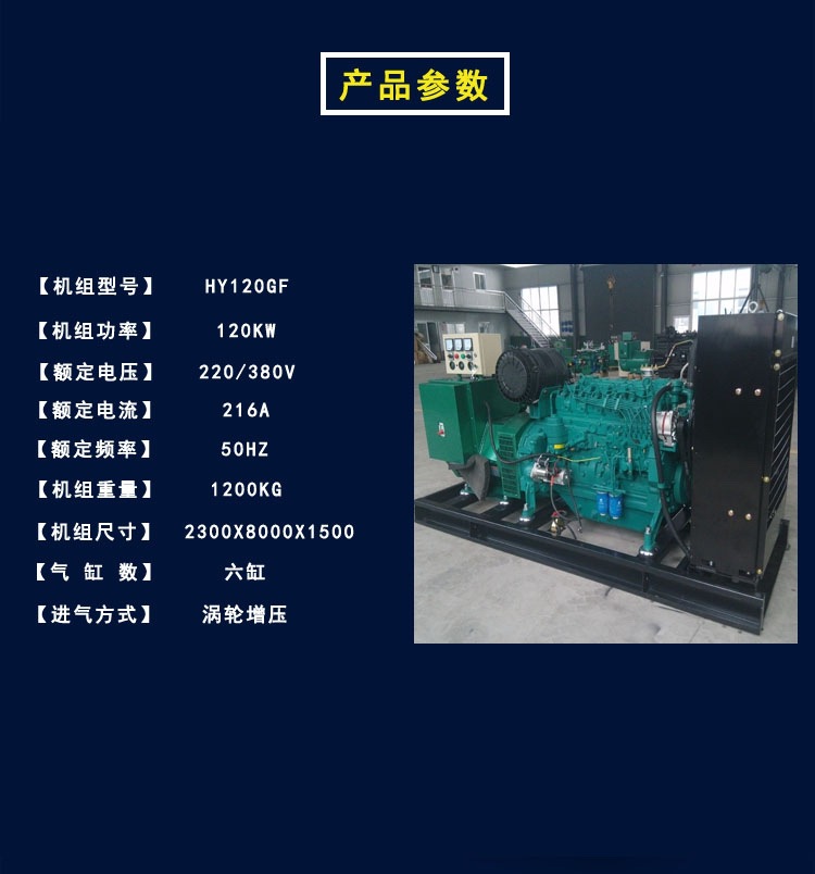 潍柴道依茨120kw发电机组 常用120千瓦柴油发电机组  潍柴股份示例图8