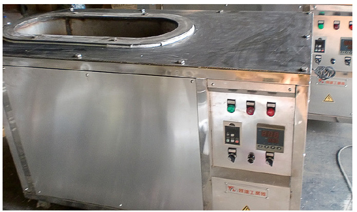 烽达电磁熔锌炉 电熔铝炉厂家 工业压铸熔锌炉 电磁感应熔化炉示例图3