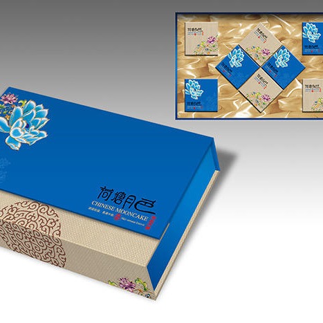 雅秋手提式月饼包装盒 南京月饼包装盒厂家制作 专业生产月饼盒