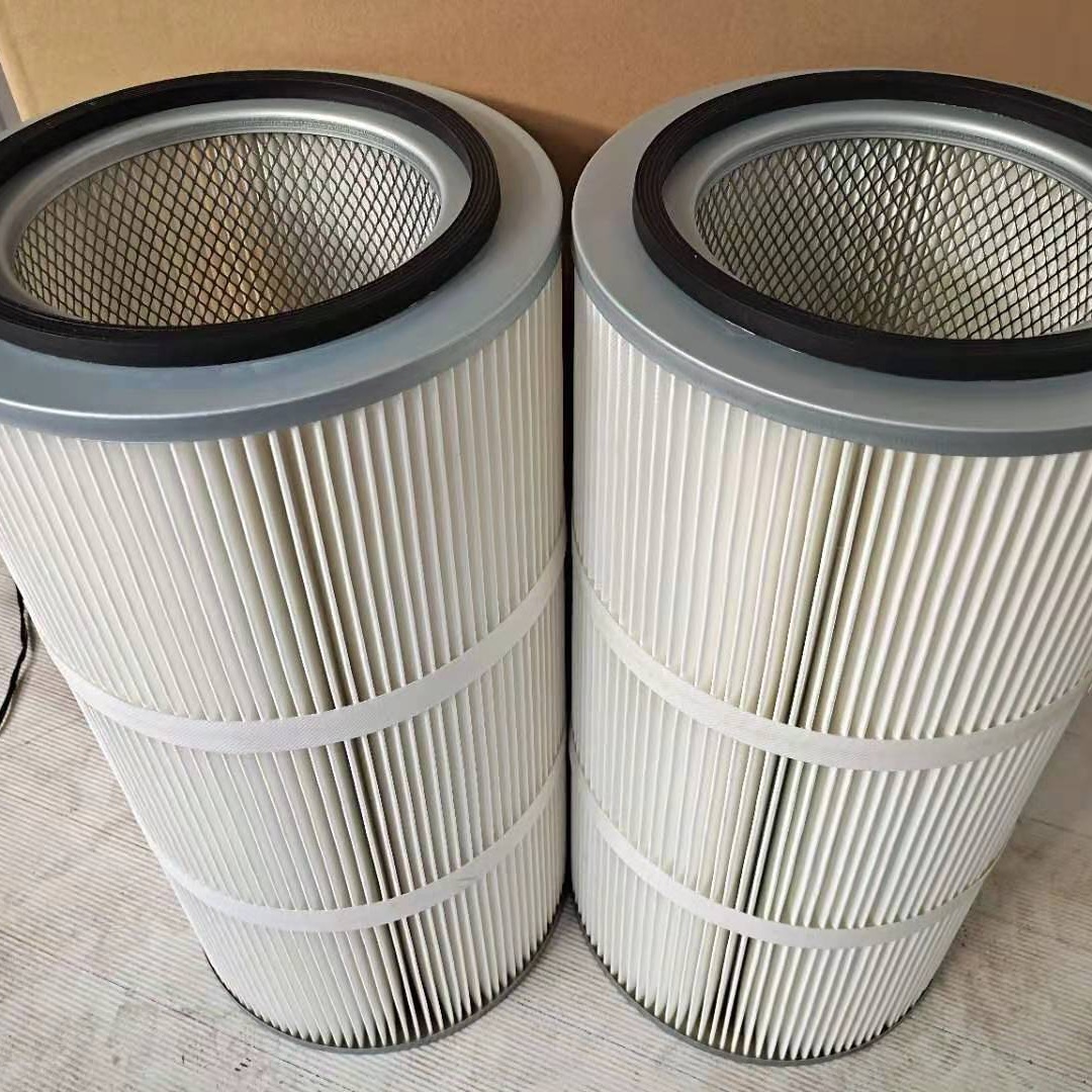 生产厂家 工业环保滤筒350-1320 覆膜除尘滤筒 吸尘除尘滤筒方田