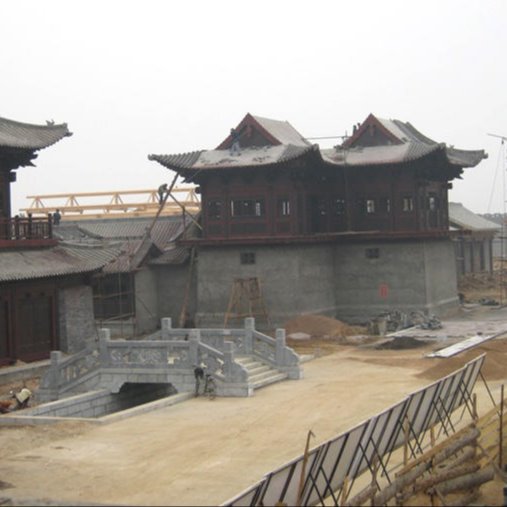 四合院施工改造 北京围墙青瓦施工