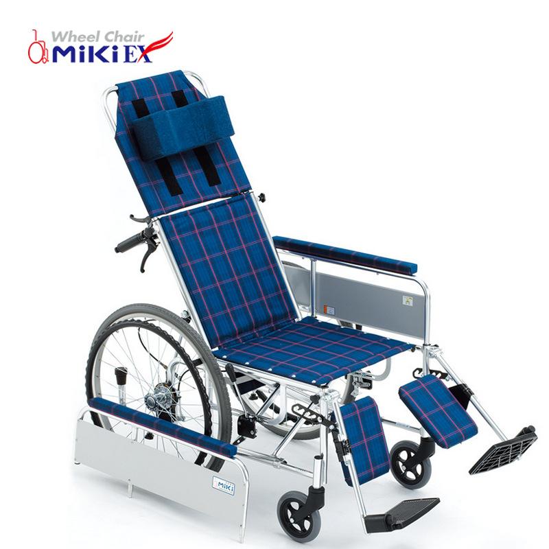 批发MiKi三贵轮椅MSL-T22 轻便折叠 免充气老人残疾人代步车包邮