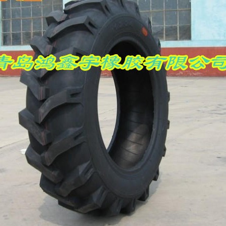超耐磨轮胎橡胶轮胎批发11.2-24超耐磨耐扎刺型玉米收获机机轮胎  人字轮胎图片