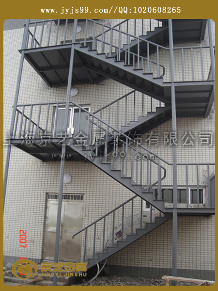 京艺定制大型楼梯精品玻璃楼梯高档别墅楼梯弧形钢结构楼梯