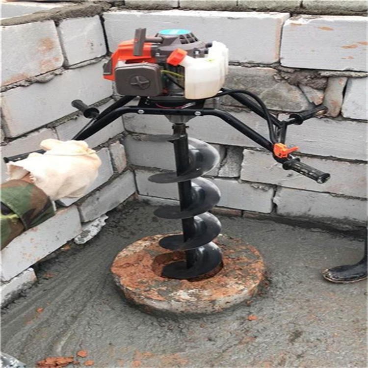 桩芯清泥机掏深管柱可连接钻杆搅泥图片