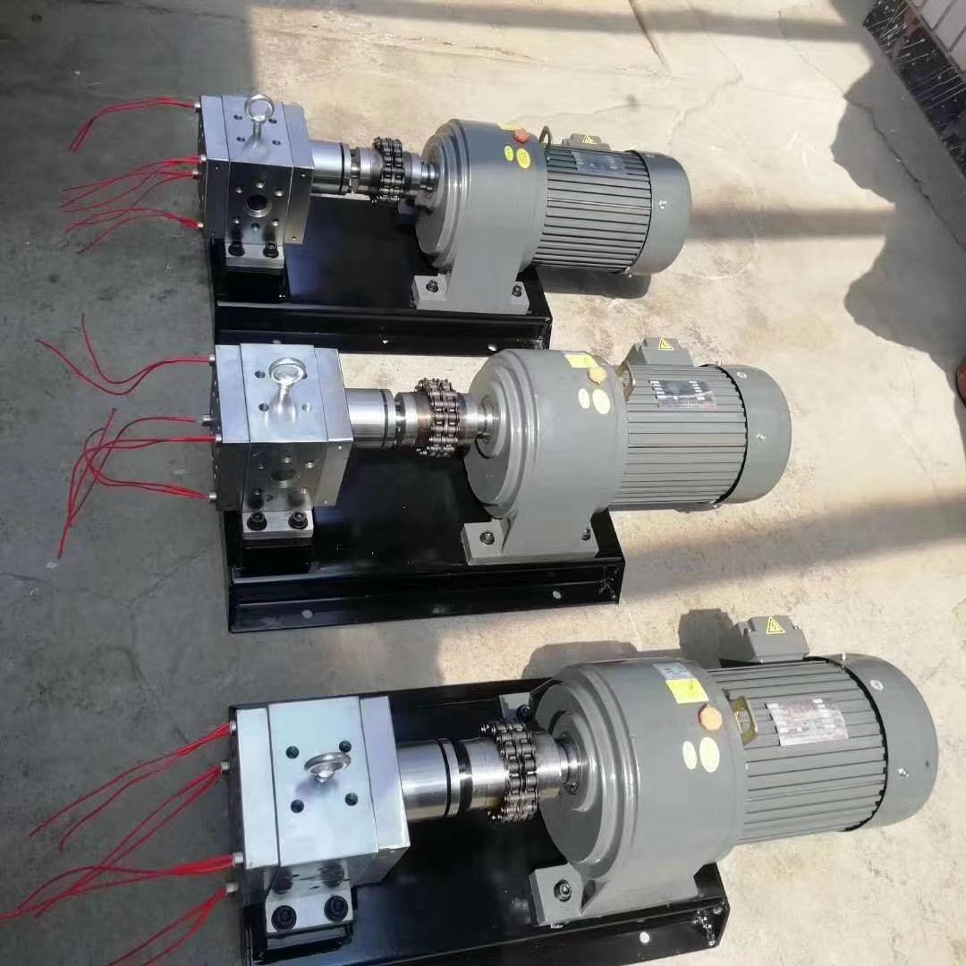 20CC熔体泵厂家 熔喷设备 热熔胶泵 无纺熔喷挤出机计量泵  RT20热溶胶泵