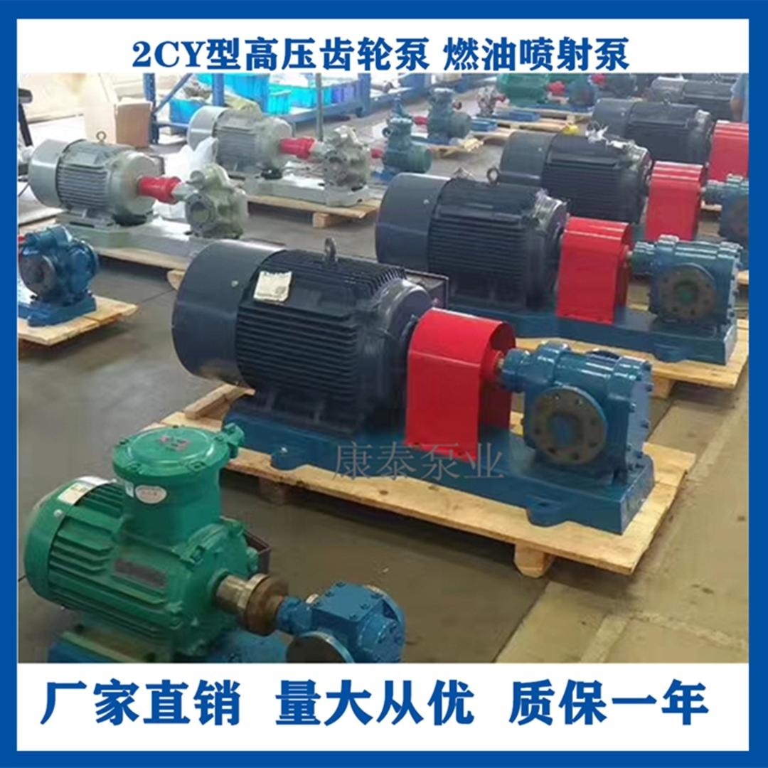 康泰齿轮泵 2CY12/2.5齿轮泵 液压齿轮泵