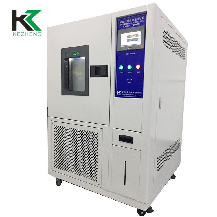 天津高低温老化试验箱 可编程恒温恒湿机 科正仪器KZ-TH-80B小型低温试验箱现货