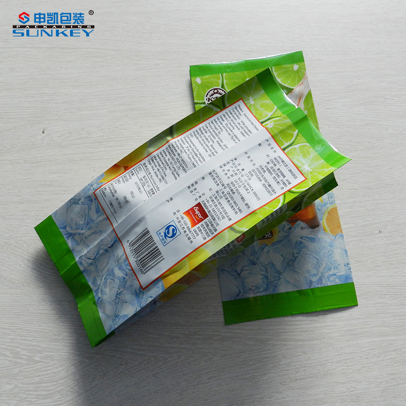 【申凯】绿茶粉包装 粉剂包装拉链袋 粉末包装自封袋 防漏防潮示例图4
