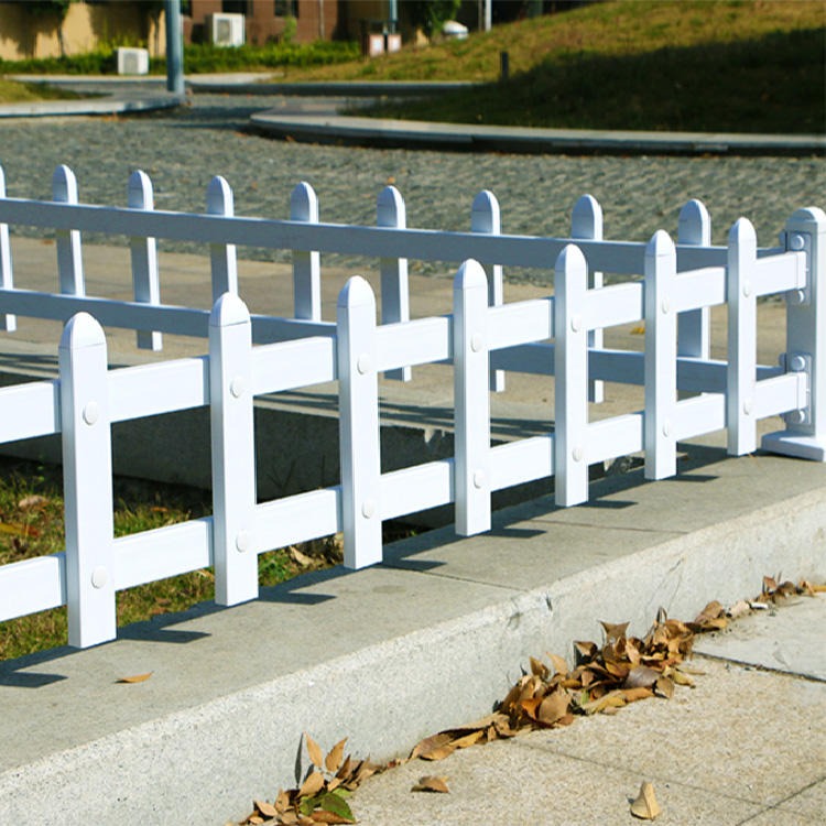 PVC电箱围栏 路边绿化草坪护栏 园林防护栏杆 一匡 批发优惠