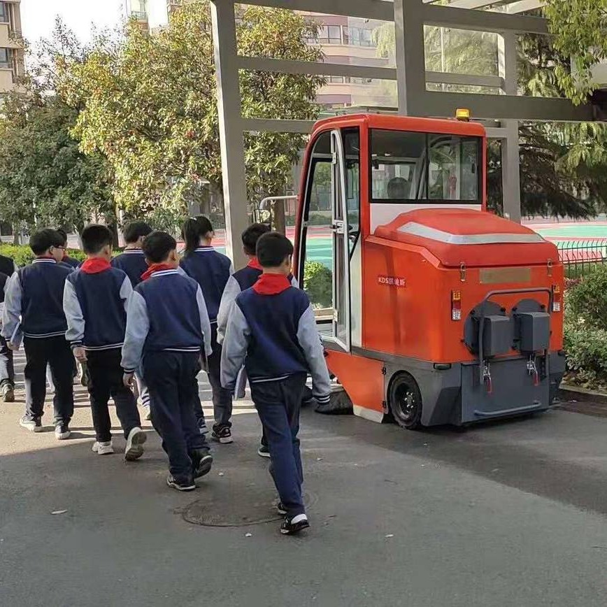 杭州户外街道水泥道路清扫车 凯迪斯S9驾驶式扫地机 砖瓦水泥厂扫地车