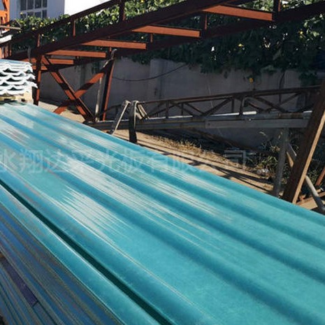 青岛铁边采光板 青岛采光瓦批发 玻璃钢瓦生产厂家图片