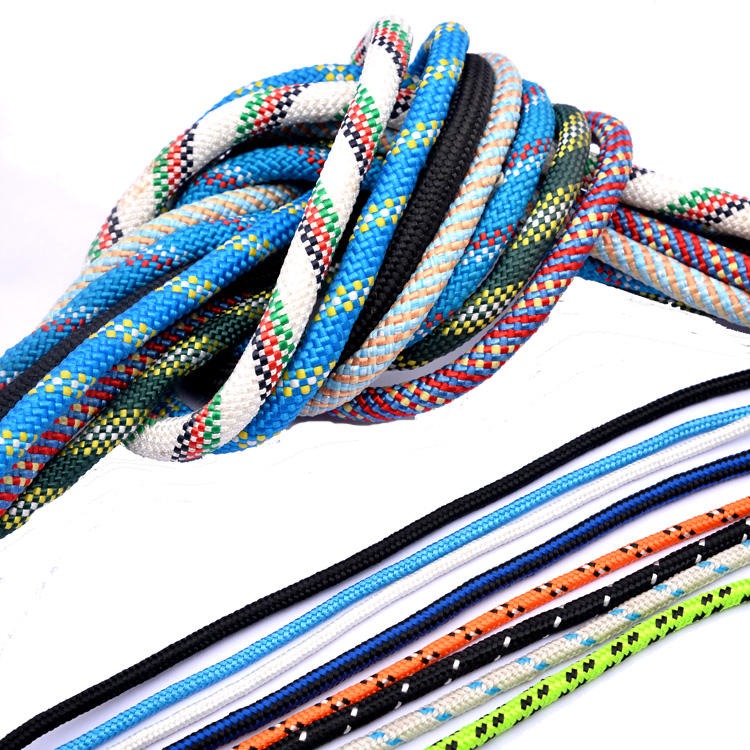 厂家直销绳带 高强度花样编织绳  黑白色尼龙绳 彩色尼龙绳