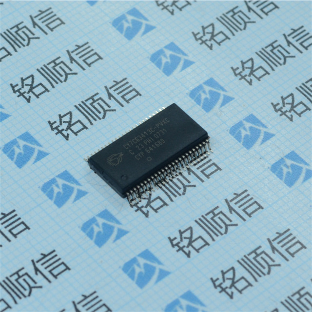 原装CY7C63413C-PVXC SSOP48 微控制器 欢迎查询 低速 高I/O USB 控制器 电子元器件配单