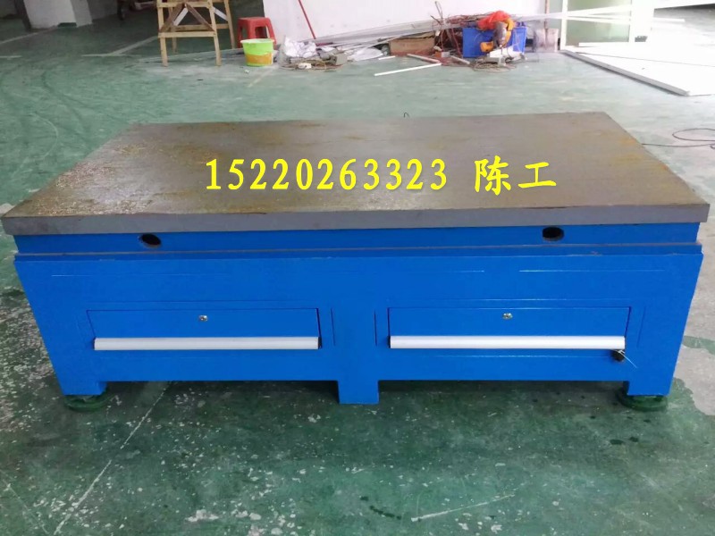江苏钢板工作台重型 北京带柜子钳工修模台 浙江模具工作桌示例图3