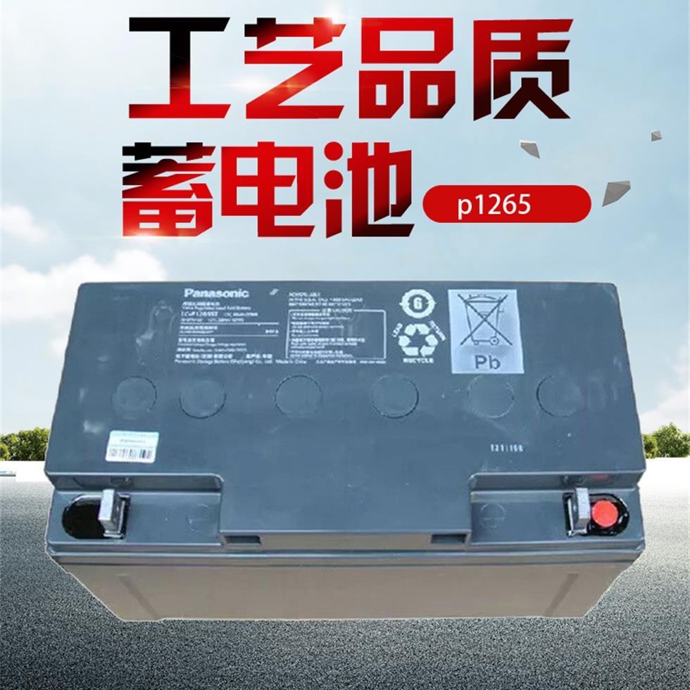 郑州松下蓄电池代理商 松下蓄电池 松下LC-P1265ST 12V65AH UPS/EPS 直流屏蓄电池 铅酸免维护电池图片