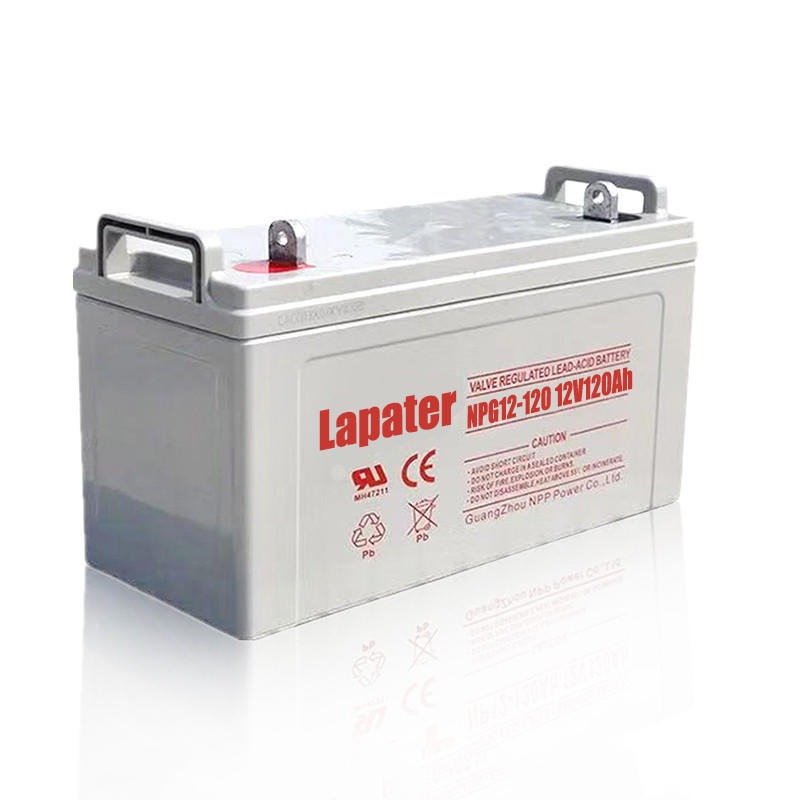Lapater拉普特蓄电池NPG120-12铅酸免维护12V120ah拉普特蓄电池价格图片