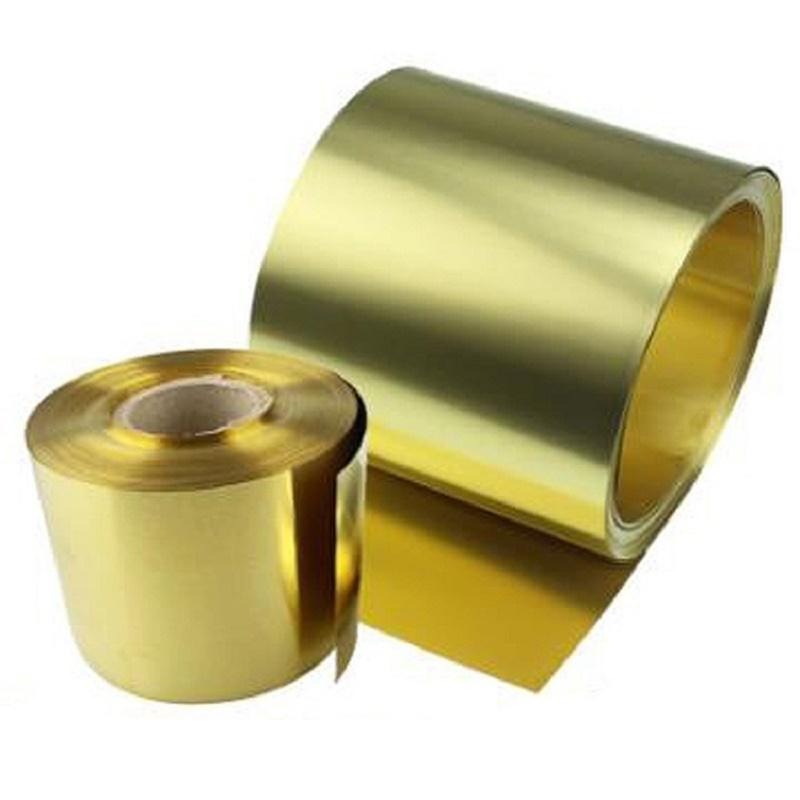 厂家批发苏州H70黄铜带材 c2680镜面黄铜板 超薄精密黄铜带 龙腾金属