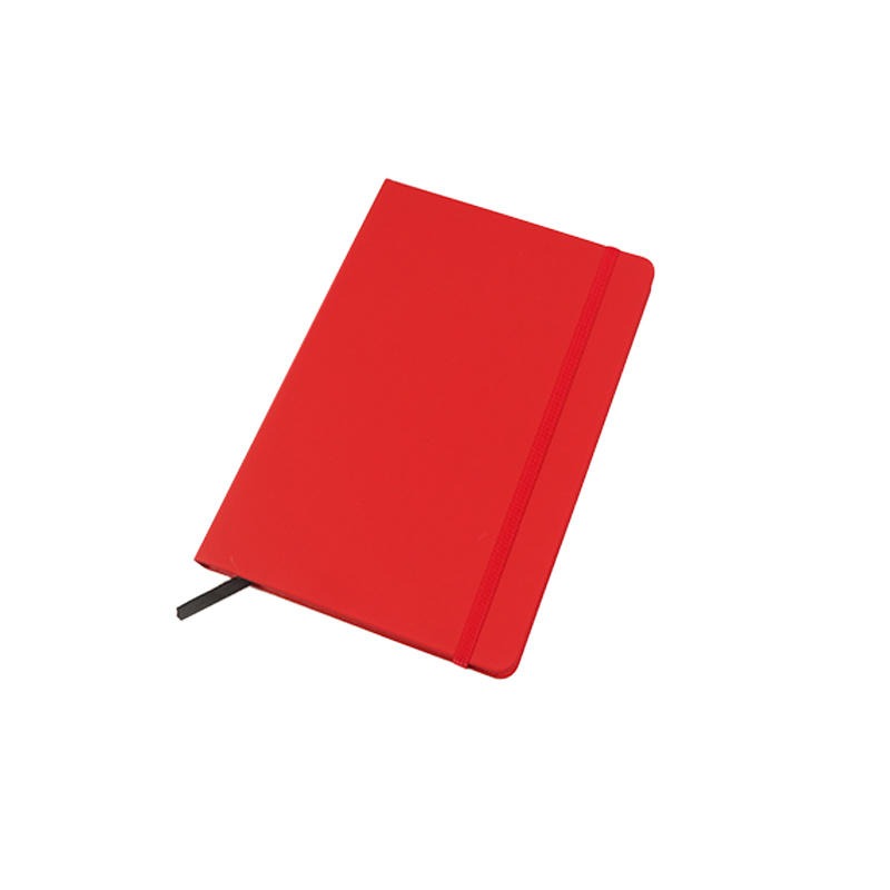 红色绑带商务笔记本记事本封面可印logo内页黄道林纸学生日记本摘抄本