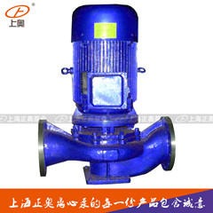 上海离心泵 上海正奥ISG32-100型立式管道泵 铸铁离心泵 循环水泵工业泵