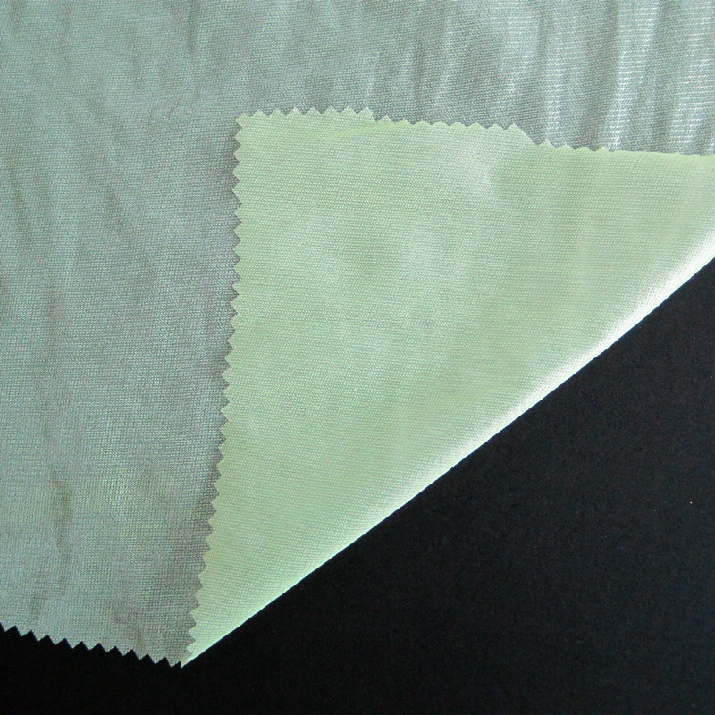 服装内里复合网布定型纱贴合tpu防水膜_手感柔软网布复合透明膜示例图3