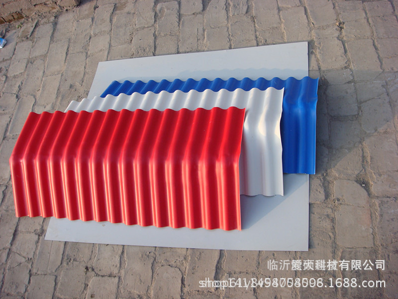 厂家直销 江苏1050型PVC防腐瓦 APVC塑钢瓦 防腐阻燃屋面瓦示例图3
