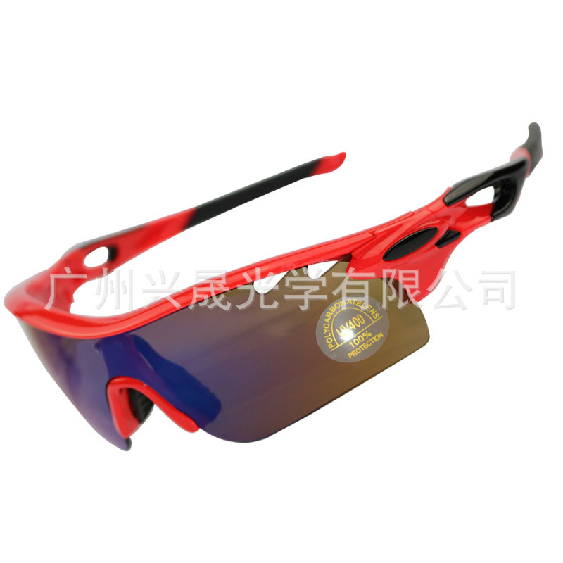 厂家直销 811偏光太阳镜 户外骑行自行车眼镜 运动护目登山眼镜示例图7