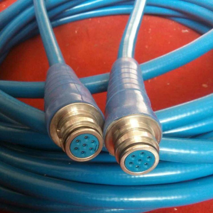 矿用拉力电缆MHYBV-7-1*100带接头带插头