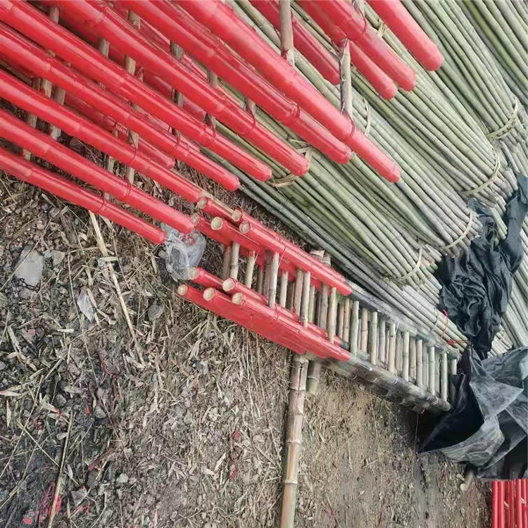 2.5米长手工竹梯子 竹制梯子幼儿园玩耍竹梯子可定制图片