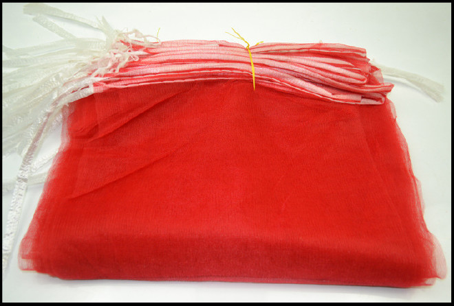 红色26*50纱网苹果网袋7-10斤水果网袋PE聚乙烯网眼袋编织袋批发示例图10