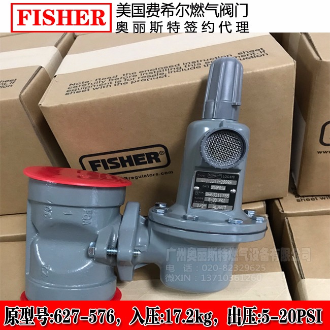 fisher费希尔627-576/627-1217-29998FISHER减压阀/调压器/调压阀