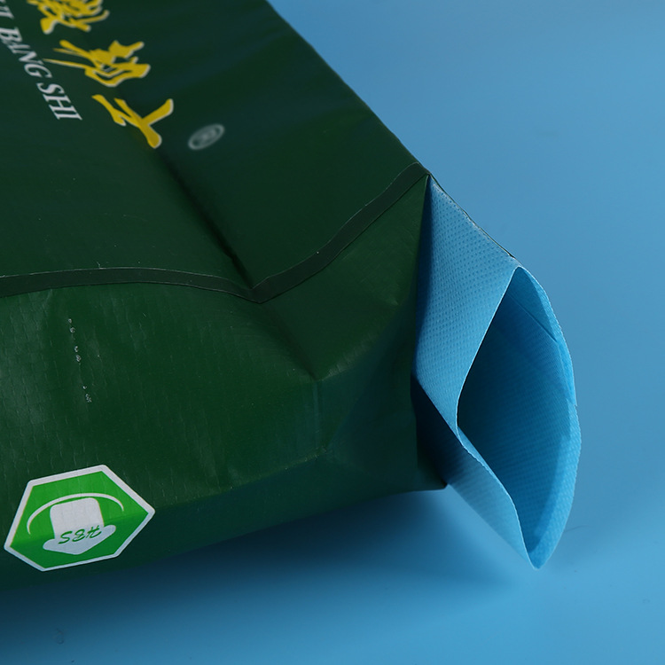 厂家定制石膏粉水泥建材阀口袋 绿色砂浆腻子粉包装编织袋定做示例图9