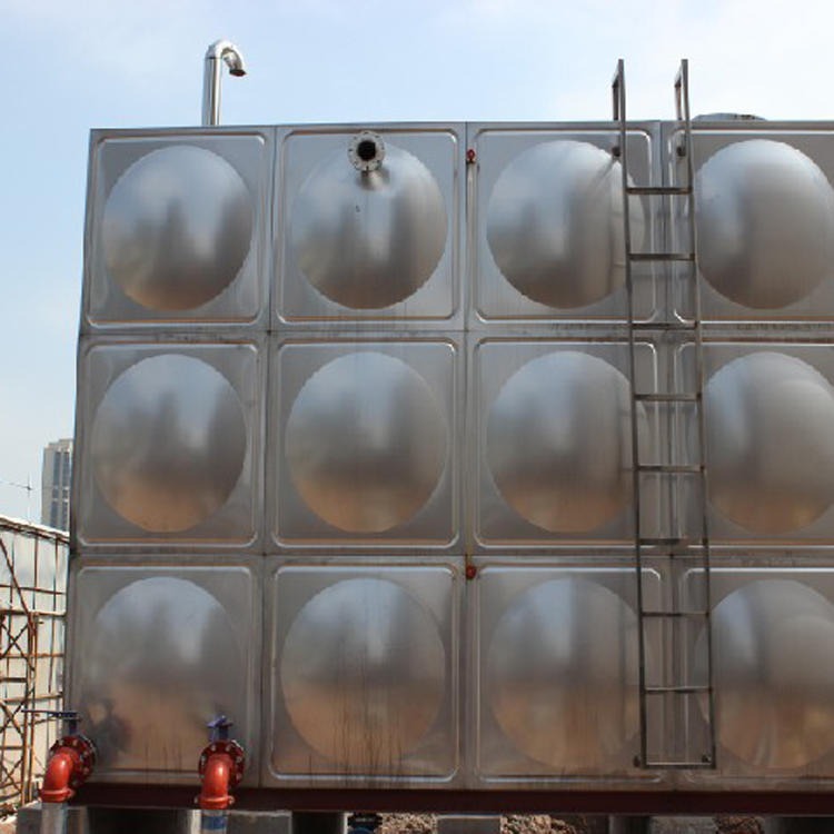 玻璃钢水箱 方形组合水箱 奥晟特 模压玻璃钢水箱 可电议