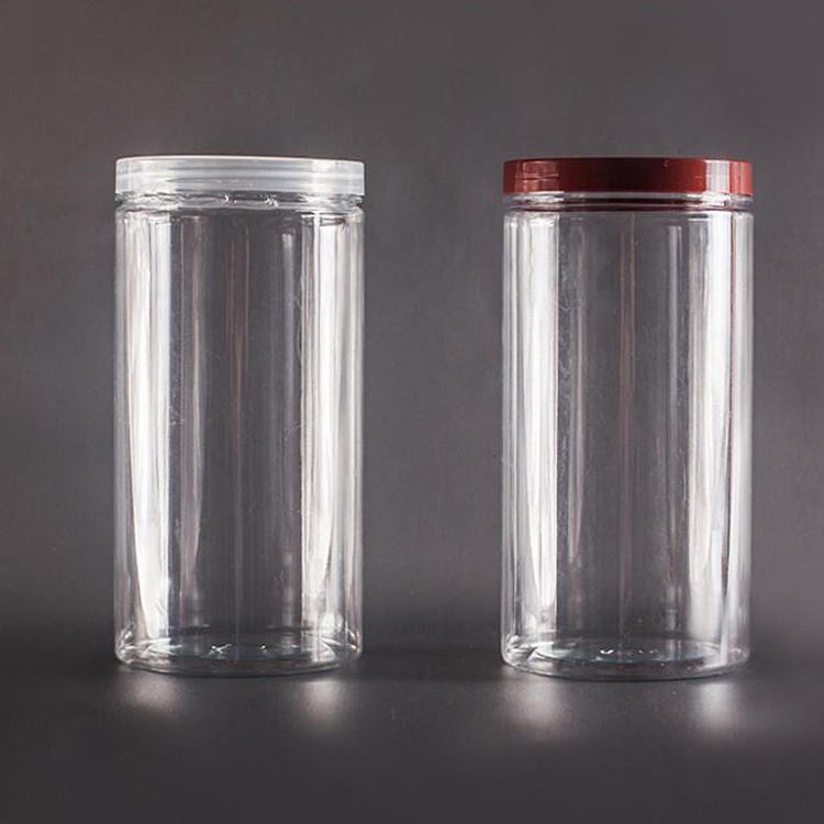 透明食品罐 坚果塑料罐 PET透明塑料方瓶罐 塑料瓶食品罐 博傲塑料