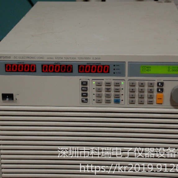 出售/回收 致茂Chroma 63210E-1200-400 电子负载 科瑞仪器
