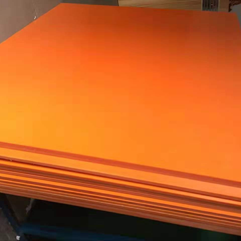 电木板 胶木板 橘红色黑色 酚醛板零切1-200mm华凯加工